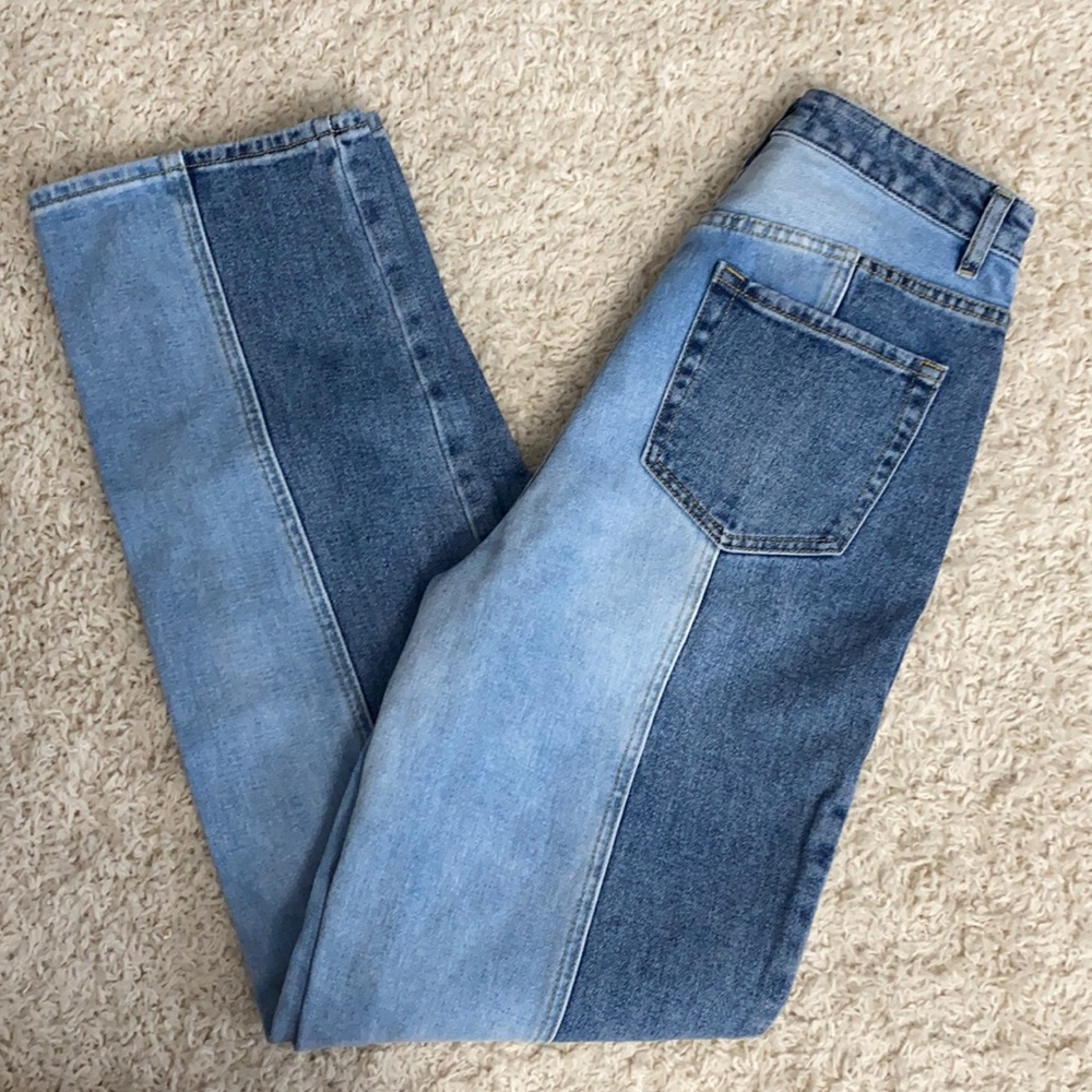 PacSun Two-Tone 90s Boyfriend Jeans